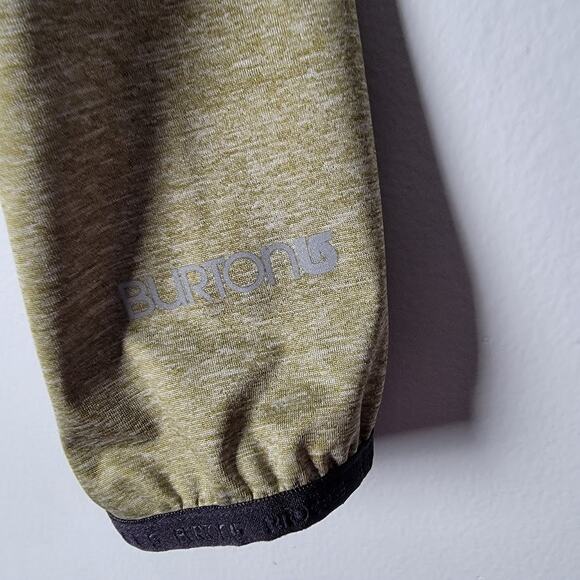 Burton Green Quilted Hooded Jacket Womens M Zip Front Outdoor Coat Gorpcore - Picture 3 of 12